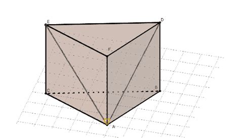Пряма призма. Задача 1. – GeoGebra
