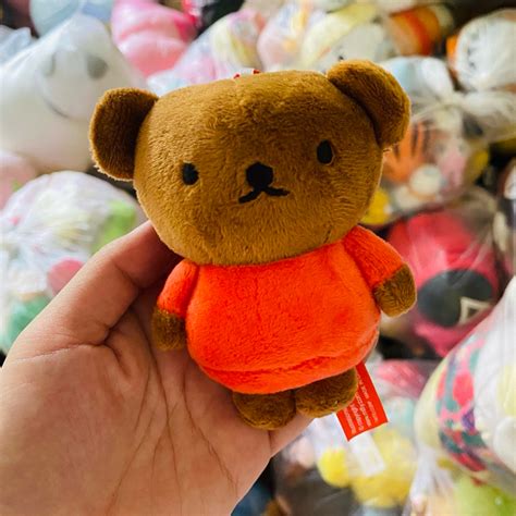 rare miffy friends boris bear plush charm shopee philippines