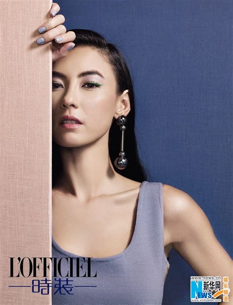 hong kong actress  singer cecilia cheung photoshoot cecilia