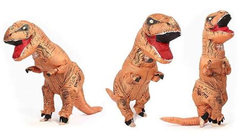 Купить Костюм динозавра T-Rex, Надувной костюм Тиранозавр Хэллоуин ...