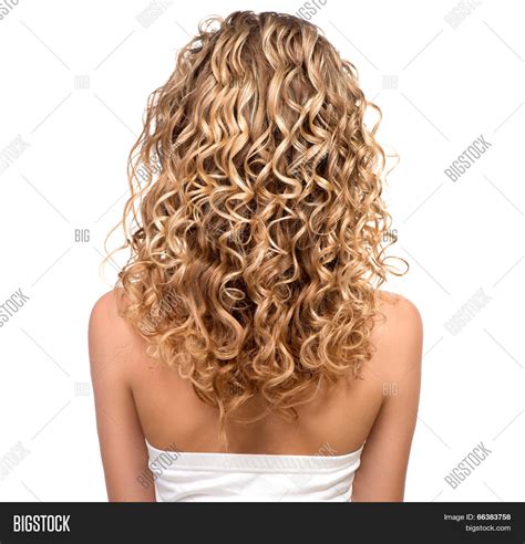 Beauty Girl Blonde Curly Hair. Image & Photo | Bigstock