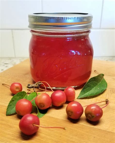 Easy Refrigerator Spiced Vanilla Crab Apple Jelly