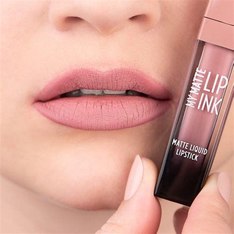 №01 golden rose my matte lip ink рідка помада 5 ml голден роуз рідка ...