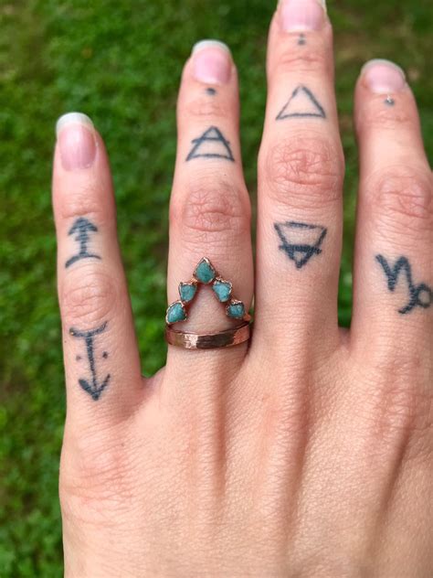 Stackable Boho Rings/unique Engagement Set/raw Stone Rings | Etsy