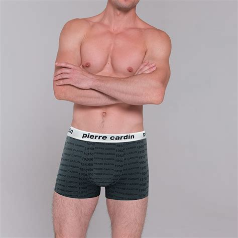Бельё PIERRE CARDIN Трусы мужские BOXER GRIGIO SCURO – купить в Москве ...