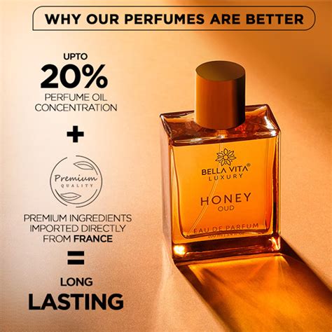 Bella Vita Luxury Honey Oud Eau de Parfum, pachulí, vainilla, bergamota