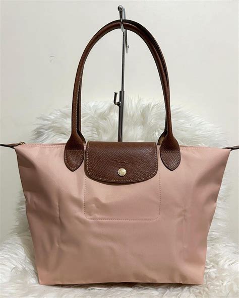 Longchamp classic medium long handle, Luxury, Bags & Wallets on Carousell