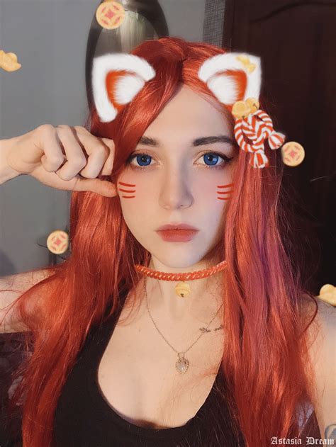 "Red neko :з" by astasiadream from Patreon | Kemono