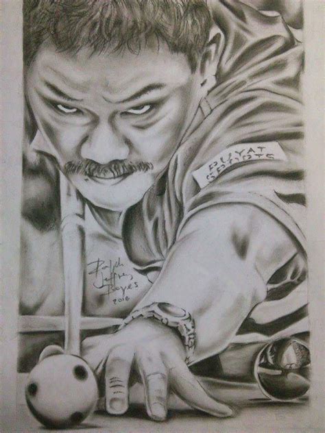 Awesome Rendition of One of My Favorite Photos of Efren Bata Reyes ...