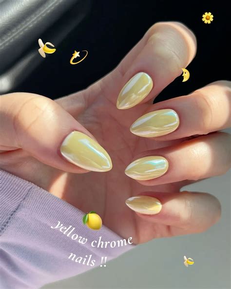 Pastel yellow nails designs – Artofit