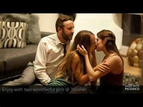 Threesome kiss - YouTube