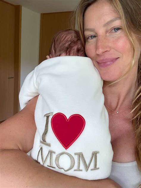 Gisele Bündchen Shares First Photos of Her New Baby Son