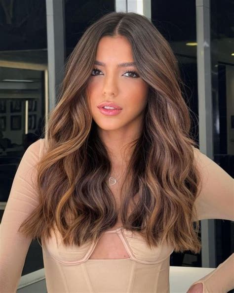 Cabelos Claros Para Morenas - Pin de Maria Clara Moura Santos em Hair | Cabelos iluminados para ...