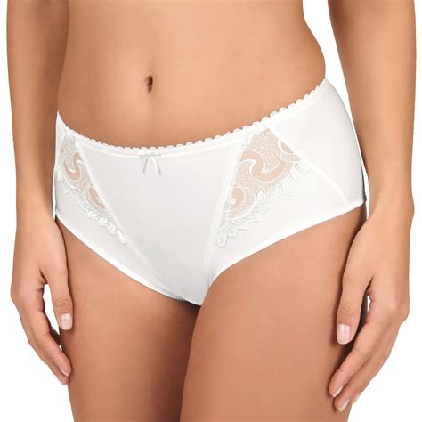 Высокие женские трусы Rhapsody Felina 213210 белый