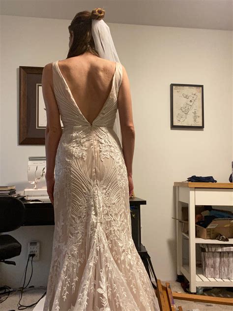Making my own wedding dress.. still needs a hemming and small