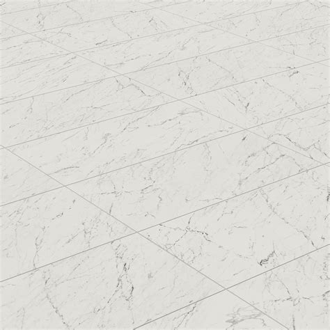 Blair 24x48 Matte Porcelain Tile in White Carrara