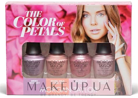 Morgan Taylor The Color Of Petals (nail/polish/4х5ml) - Набор лаков для ...