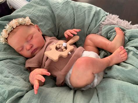 Zero Pam Poupées réalistes pour bébé fille de 48,3 cm - Bébé réaliste ...