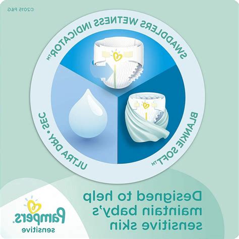 Pampers Swaddlers Sensitive Diapers Up to 12 hours