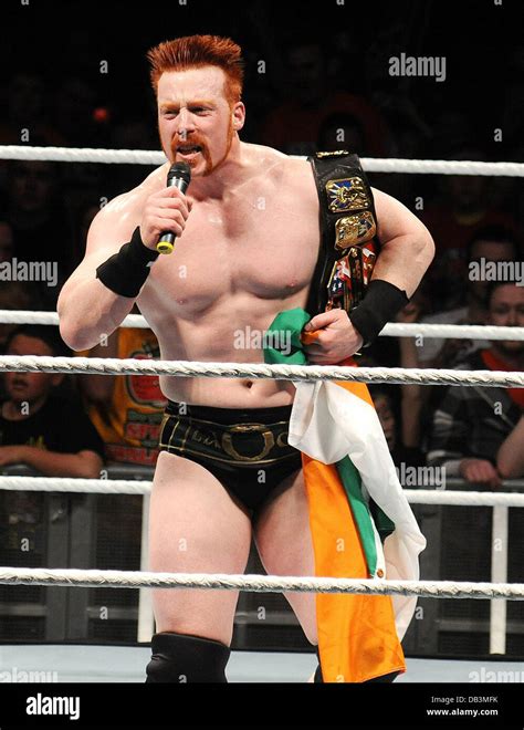 Sheamus WWE RAW Wrestling Superstars at The O2 Arena Dublin, Ireland ...