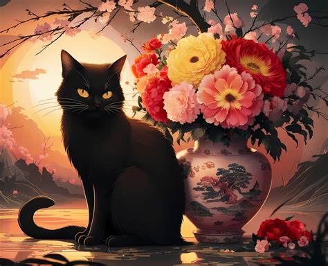 black cat  stock photo public domain pictures