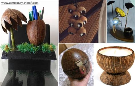 8 Most Creative Coconut Shell Crafts! - K4 Craft Community