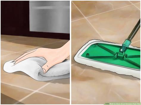 how to clean toilet floor tiles