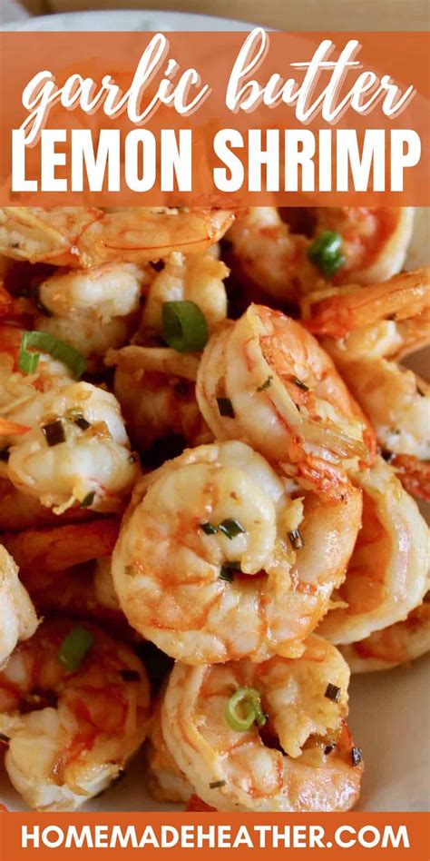 Garlic Butter Shrimp in White Wine » Homemade Heather