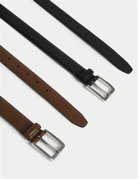 2pk Smart Belts | M&S Collection | M&S