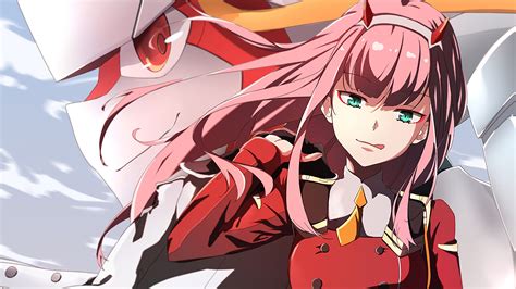 darling in the franxx zero two strelizia background 4k hd anime ...