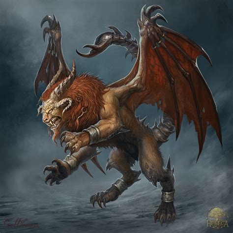Manticore by Julaxart on DeviantArt