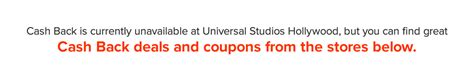 Universal Studios Hollywood Coupons, Deals & Promo Codes