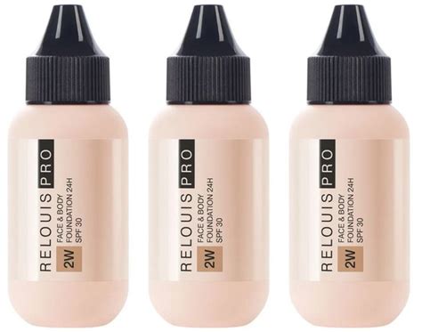 Relouis Тональный крем для лица Pro Face & Body Foundation 24H, spf 30 ...