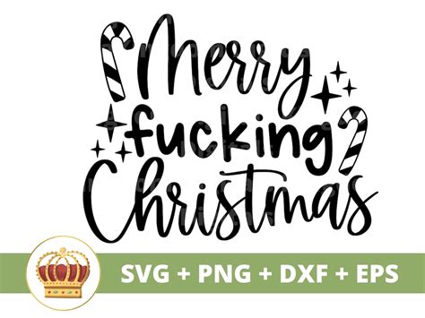 merry fucking christmas svg sassy christmas png funny xmas quotes