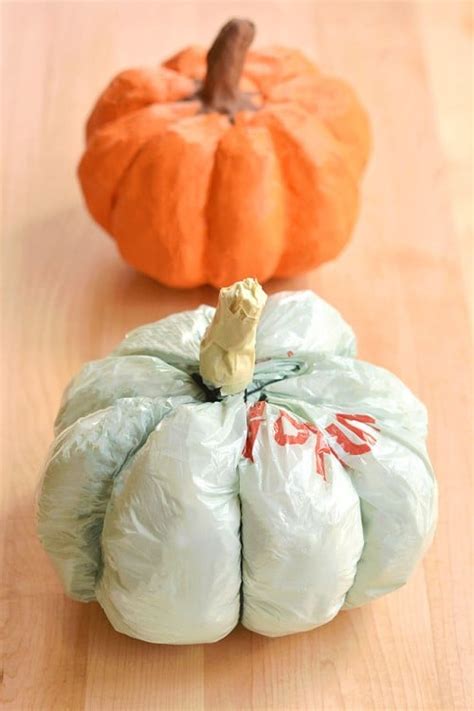 Paper Mache Pumpkins | How to Make a Paper Mache Pumpkin