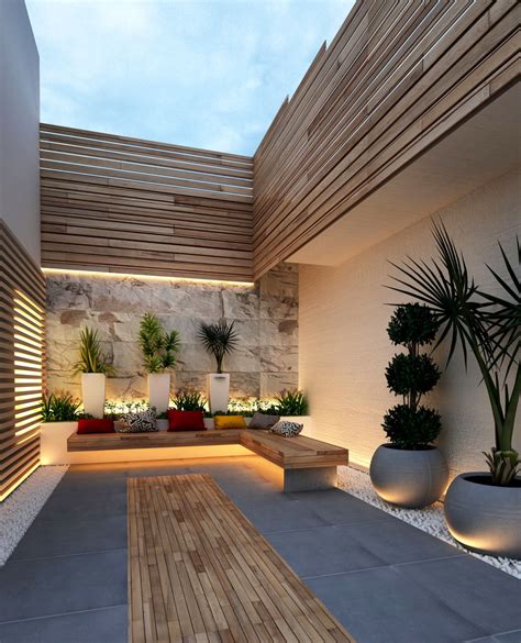 Courtyard Patio Design Ideas