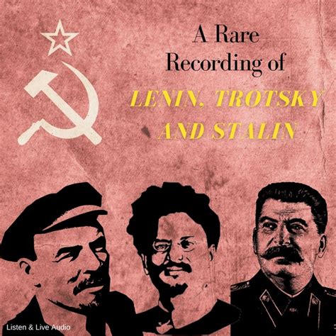 A Rare Recording of Lenin, Trotsky and Stalin - Audiobook - Trotsky ...