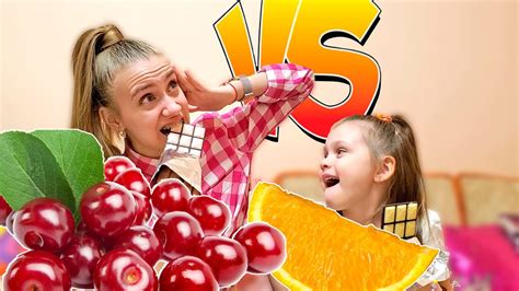 24 ЧАСА Вишня VS Апельсин ЧЕЛЛЕНДЖ Кому то ТОЧНО НЕ Повезло! Лика ...