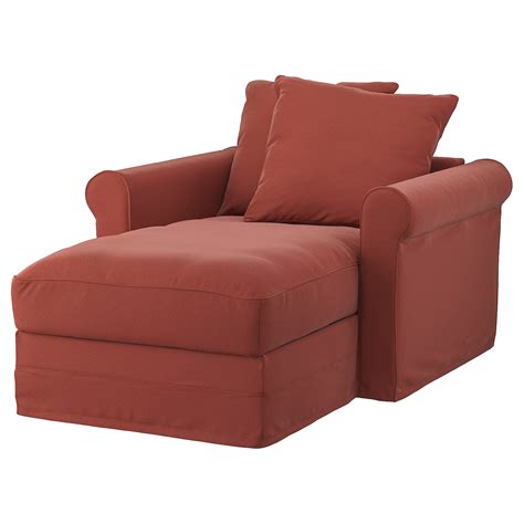 Шезлонг - IKEA GRÖNLID/GRONLID, 117х164х104 см, красный, ГРЕНЛИД ...