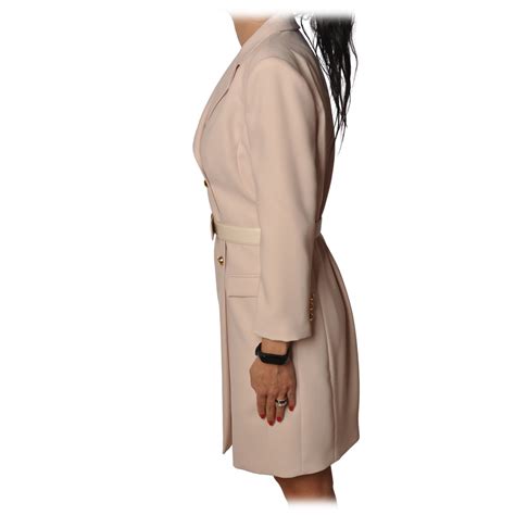Elisabetta Franchi - Abito Modello Redingote - Calce - Abito - Made in ...