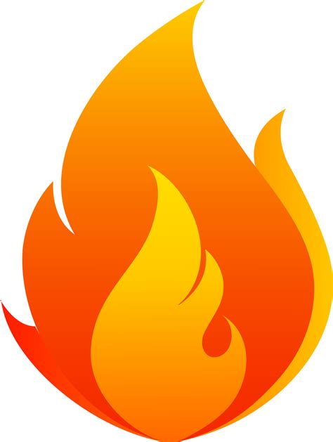 Download Red Vector Flowing Flames - Fire Flame Vector Png PNG Image ...