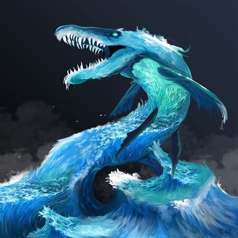 ArtStation - Water dinosaur