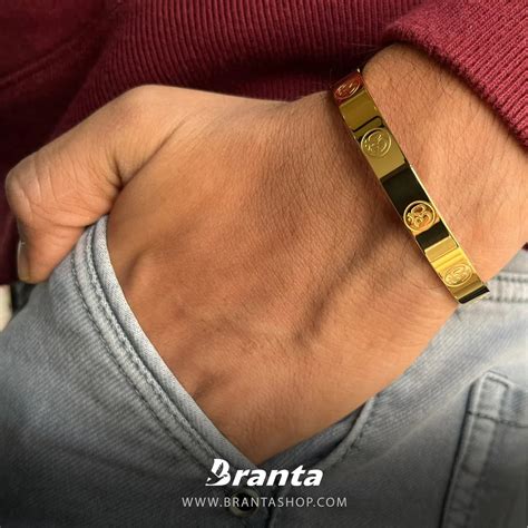 Buy Gold Kada For Men Online - Brantashop