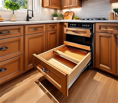 The Best Kitchen Upgrade - Wooden Pull-Out Cabinet Drawers - Corley Designs