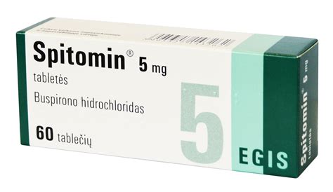 Spitomin 5mg tabletės N60 | Internetinėje “MANO vaistinėje”