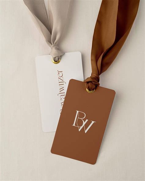 Бирка мокап mockup | Hang tag design, Clothing labels design, Branding ...