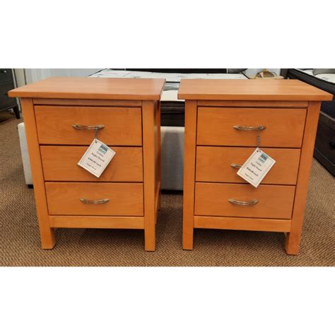 2 Calico Nightstands - Knock on Wood Furniture Gallery