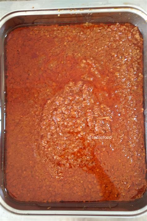 Resepi Kuah Sambal Kacang Ikan Bilis Sedap Mudah