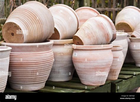 pots stock photo alamy