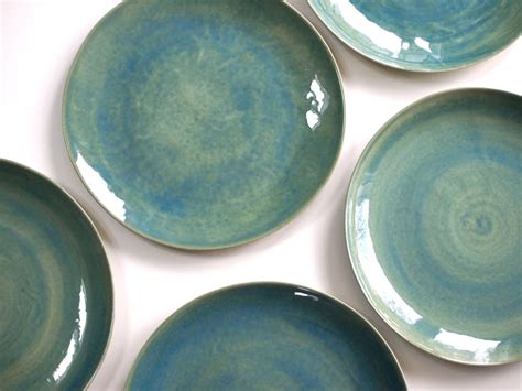 handmade ceramic dinner plates